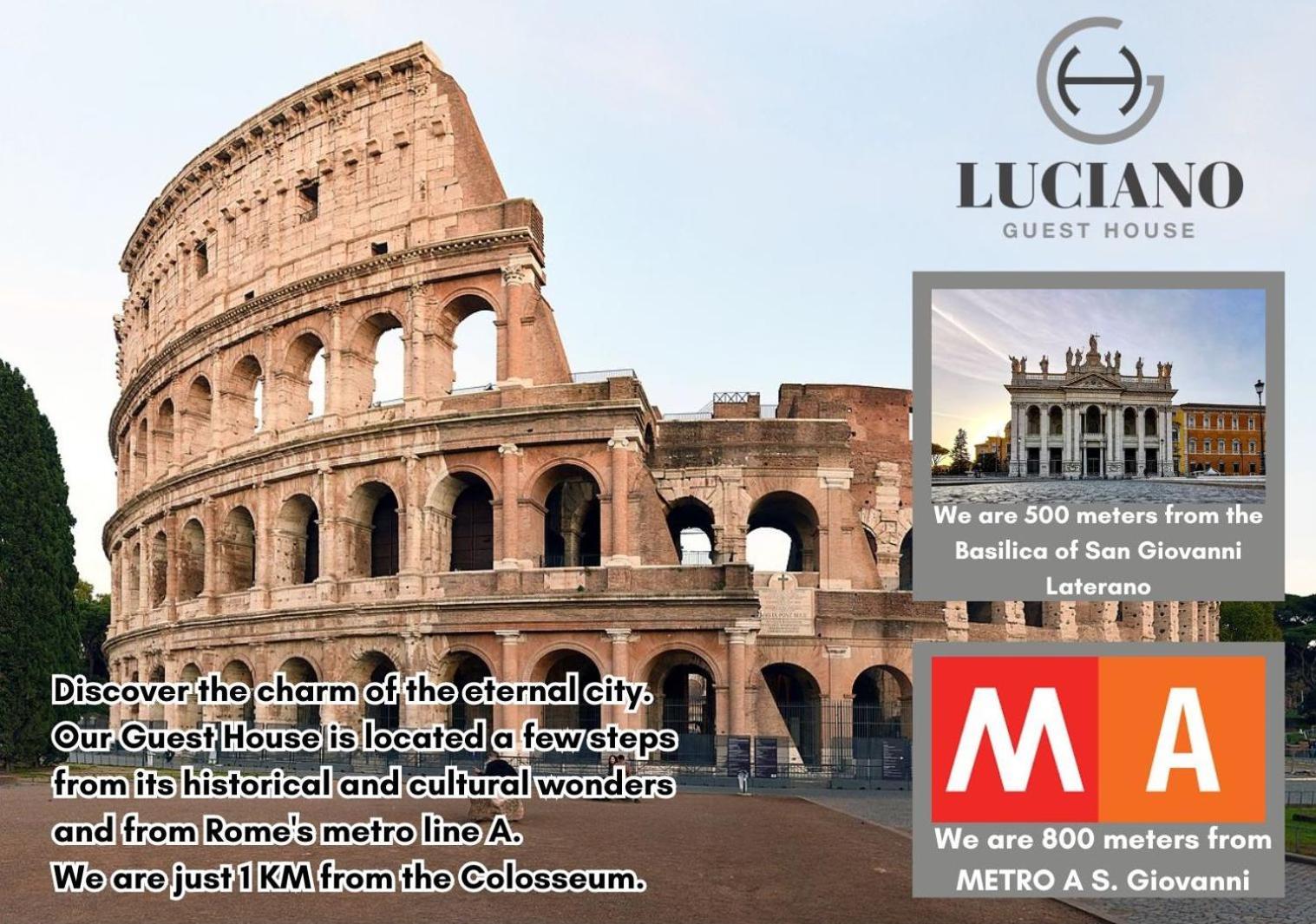 Luciano Laterani Guest House โรม ภายนอก รูปภาพ